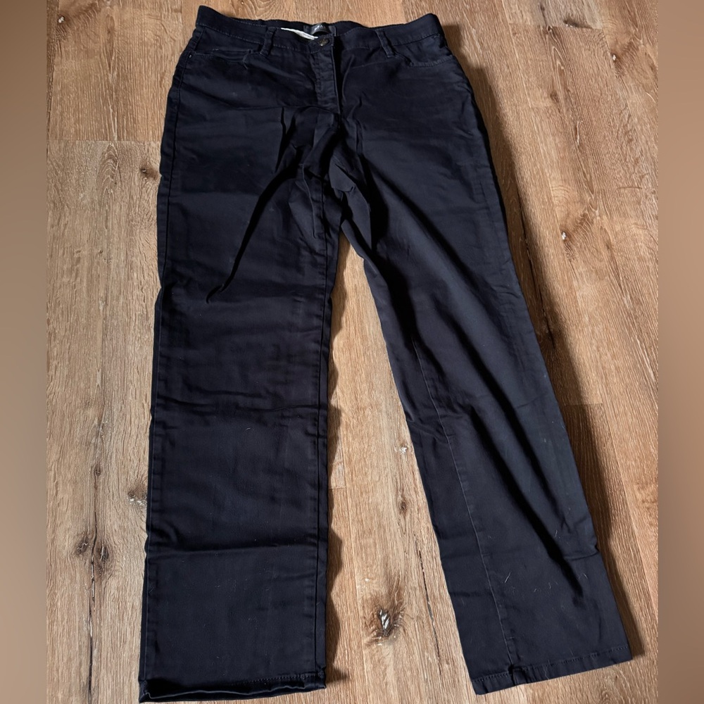 Brax Black Straight Leg Black Pants‎ 31x30